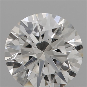 Picture of Natural Diamond 0.40 Carats, Round with Excellent Cut, H Color, SI2 Clarity and Certified by GIA