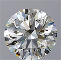 Natural Diamond 2.00 Carats, Round with Excellent Cut, J Color, VS2 Clarity and Certified by GIA