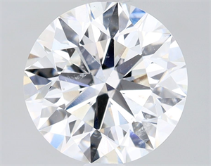 Picture of Natural Diamond 1.84 Carats, Round with Excellent Cut, G Color, SI2 Clarity and Certified by GIA