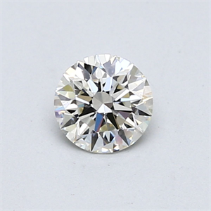 Picture of Natural Diamond 0.50 Carats, Round with Excellent Cut, J Color, VVS2 Clarity and Certified by GIA