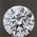 Natural Diamond 2.01 Carats, Round with Excellent Cut, G Color, SI1 Clarity and Certified by GIA