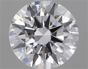 Picture of Natural Diamond 0.40 Carats, Round with Excellent Cut, D Color, VVS1 Clarity and Certified by IGI