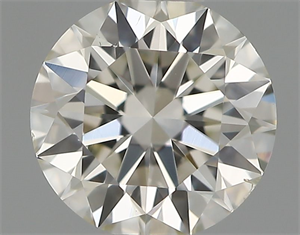 Picture of Natural Diamond 0.40 Carats, Round with Excellent Cut, I Color, VS2 Clarity and Certified by IGI