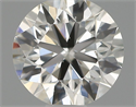 Natural Diamond 0.50 Carats, Round with Very Good Cut, I Color, VS2 Clarity and Certified by IGI