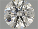 Natural Diamond 0.40 Carats, Round with Excellent Cut, H Color, I1 Clarity and Certified by IGI