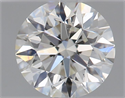 Natural Diamond 0.40 Carats, Round with Excellent Cut, I Color, SI1 Clarity and Certified by GIA