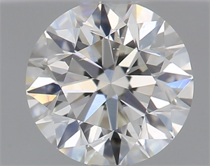 Picture of Natural Diamond 0.40 Carats, Round with Excellent Cut, I Color, SI1 Clarity and Certified by GIA