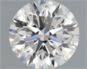 Natural Diamond 0.40 Carats, Round with Excellent Cut, F Color, VS1 Clarity and Certified by GIA