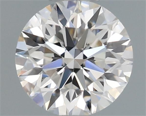 Picture of Natural Diamond 0.40 Carats, Round with Excellent Cut, F Color, VS1 Clarity and Certified by GIA