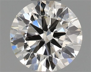 Picture of Natural Diamond 0.45 Carats, Round with Excellent Cut, H Color, VS1 Clarity and Certified by IGI