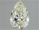 Natural Diamond 2.00 Carats, Pear with  Cut, K Color, VS2 Clarity and Certified by IGI