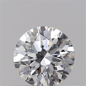 Picture of Natural Diamond 0.40 Carats, Round with Excellent Cut, E Color, SI2 Clarity and Certified by GIA