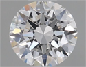 Natural Diamond 0.40 Carats, Round with Excellent Cut, F Color, VVS2 Clarity and Certified by GIA