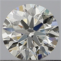 Natural Diamond 0.40 Carats, Round with Excellent Cut, D Color, VS1 Clarity and Certified by GIA