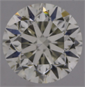 Natural Diamond 0.50 Carats, Round with Good Cut, K Color, SI2 Clarity and Certified by GIA