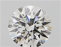 Natural Diamond 0.40 Carats, Round with Excellent Cut, F Color, VS2 Clarity and Certified by GIA