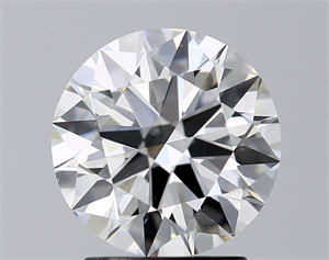 Picture of Natural Diamond 2.21 Carats, Round with Excellent Cut, H Color, VS2 Clarity and Certified by GIA