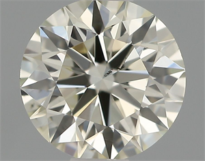 Picture of Natural Diamond 0.55 Carats, Round with Excellent Cut, K Color, VS2 Clarity and Certified by IGI