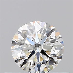 Picture of Natural Diamond 0.40 Carats, Round with Excellent Cut, F Color, SI1 Clarity and Certified by GIA