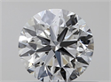 Natural Diamond 0.40 Carats, Round with Very Good Cut, H Color, SI1 Clarity and Certified by GIA