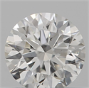 Natural Diamond 0.44 Carats, Round with Excellent Cut, I Color, SI1 Clarity and Certified by GIA