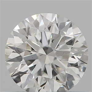 Picture of Natural Diamond 0.44 Carats, Round with Excellent Cut, I Color, SI1 Clarity and Certified by GIA