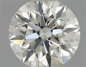 Picture of Natural Diamond 0.40 Carats, Round with Excellent Cut, H Color, VS2 Clarity and Certified by IGI