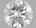 Natural Diamond 0.45 Carats, Round with Excellent Cut, G Color, SI1 Clarity and Certified by GIA