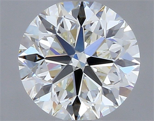 Picture of Natural Diamond 0.50 Carats, Round with Very Good Cut, K Color, VS1 Clarity and Certified by GIA