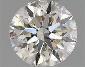 Picture of Natural Diamond 0.40 Carats, Round with Excellent Cut, I Color, VS1 Clarity and Certified by IGI