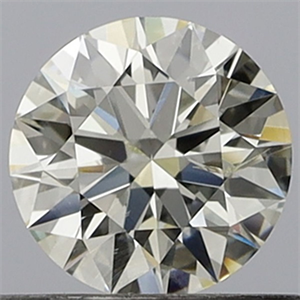 Picture of Natural Diamond 0.50 Carats, Round with Excellent Cut, K Color, SI2 Clarity and Certified by GIA