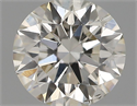 Natural Diamond 0.40 Carats, Round with Excellent Cut, I Color, VS2 Clarity and Certified by IGI