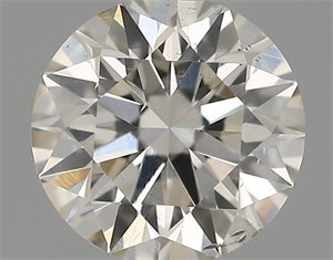 Picture of Natural Diamond 0.40 Carats, Round with Excellent Cut, I Color, VS2 Clarity and Certified by IGI