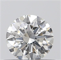 Natural Diamond 0.40 Carats, Round with Excellent Cut, G Color, SI2 Clarity and Certified by GIA