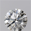 Natural Diamond 0.45 Carats, Round with Excellent Cut, J Color, VVS2 Clarity and Certified by GIA