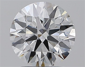 Picture of Natural Diamond 1.70 Carats, Round with Excellent Cut, F Color, VS1 Clarity and Certified by GIA