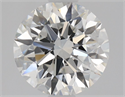 Natural Diamond 1.70 Carats, Round with Excellent Cut, F Color, VVS1 Clarity and Certified by GIA