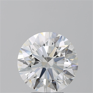 Picture of Natural Diamond 5.01 Carats, Round with Excellent Cut, F Color, VS2 Clarity and Certified by GIA