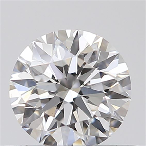 Picture of Natural Diamond 0.42 Carats, Round with Excellent Cut, E Color, VS1 Clarity and Certified by GIA