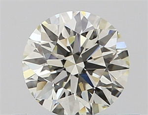 Picture of Natural Diamond 0.42 Carats, Round with Excellent Cut, K Color, VS2 Clarity and Certified by GIA