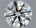 Natural Diamond 1.70 Carats, Round with Excellent Cut, H Color, VVS1 Clarity and Certified by GIA