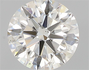 Picture of Natural Diamond 0.43 Carats, Round with Excellent Cut, I Color, SI1 Clarity and Certified by GIA