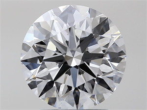 Picture of Natural Diamond 2.00 Carats, Round with Excellent Cut, D Color, VS2 Clarity and Certified by GIA