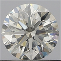 Natural Diamond 0.40 Carats, Round with Excellent Cut, F Color, SI1 Clarity and Certified by GIA