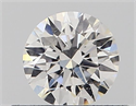 Natural Diamond 0.40 Carats, Round with Excellent Cut, E Color, SI1 Clarity and Certified by GIA