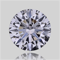 Natural Diamond 0.41 Carats, Round with Excellent Cut, D Color, VS2 Clarity and Certified by GIA