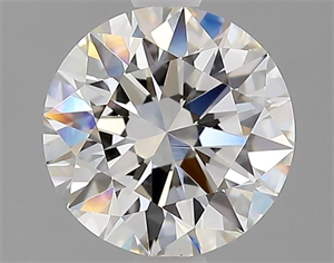 Picture of Natural Diamond 1.52 Carats, Round with Excellent Cut, F Color, VS1 Clarity and Certified by GIA