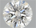 Natural Diamond 0.40 Carats, Round with Excellent Cut, G Color, VS2 Clarity and Certified by GIA