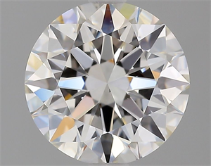 Picture of Natural Diamond 2.10 Carats, Round with Excellent Cut, H Color, VS1 Clarity and Certified by GIA