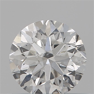 Picture of Natural Diamond 0.50 Carats, Round with Good Cut, F Color, SI2 Clarity and Certified by GIA